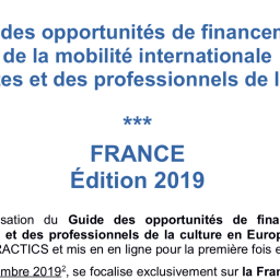 Guide des opportunités de financement de projet culturel à l’export